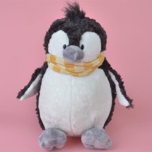 35-45cm Scarf Penguin Stuffed Plush Toy Cute Baby/ Kids Gift, Plush Doll Free Shipping