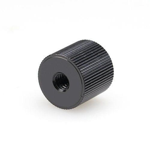 Connection Nut for Articulating Arms Tripod Rigs Replacement with Standard Center 1/4"-20 Thread - Black