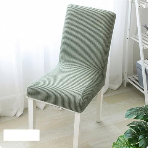 Thickened Fleece Rice Elastic Comfortable Chair Cover With Elastic Bandage No Shrinkage Stretch Fabric