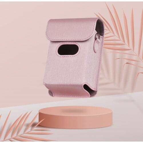 Waterproof Print Camera Stoarge Bag Wearable Camera Protective Case with Detachable Shoulder Strap for Fujifilm Instax Mini Link