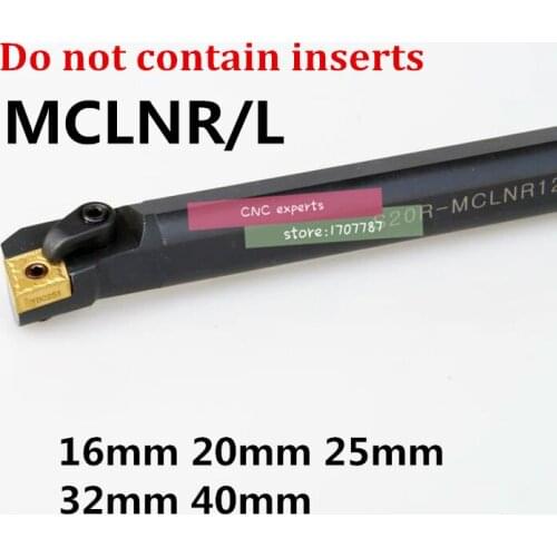 1PCS S16Q-MCLNR12 S20R-MCLNR12 S25S-MCLNR12 S32T-MCLNR12 S40T-MCLNR12 MCLNL12 16mm-40mm CNC Internal Turning tools