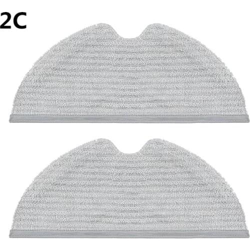 2pcs Washable Sweeping robot Accessories mop cloth rag For xiaomi mijia Mi Robot Vacuum mop 2c Robot Vacuum Cleaner Parts Kits