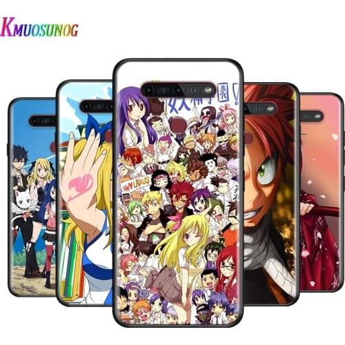 Anime Manga Fairy Tail For LG K22 K71 K61 K51S K41S K30 K20 2019 Q60 V60 V50S V50 V40 V35 V30 G8 G8S G8X ThinQ Phone Case
