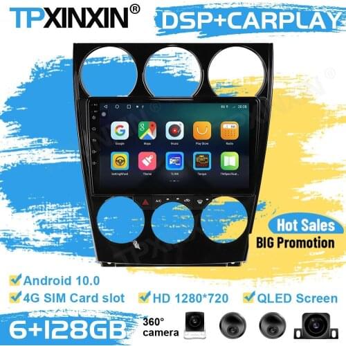 360 Cameras Car Radio Stereo Receiver Android DAB For Mazda 6 2006 2007 2008 2009 2010 2011 2012 GPS Player Auto Audio Head Unit