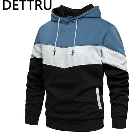 DETTRU Mens Fleece Hoodies