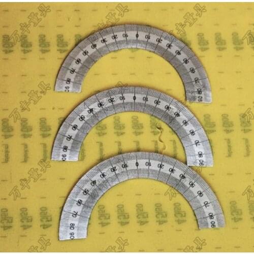 Diameter:90mm thickness:1mm Semicircular dial eft and right symmetrical half disk