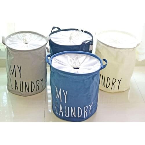 Home collapsible laundry basket child toy storage laundry bag for dirty clothes hamper organizer Large Laundry bucket