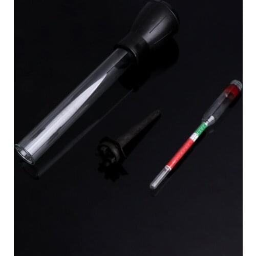 1.1-1.3 Colored Zone Black Battery Hydrometer Tester Acid Electrolyte Lead Flooded PQ