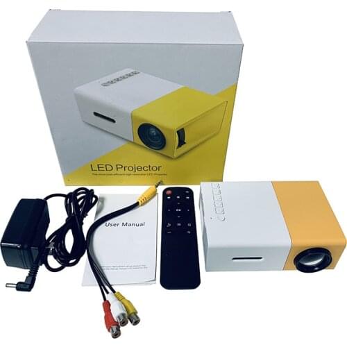 YG300 mini mini projector home cross-border led portable projector HD