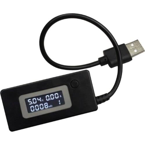 Mini USB 3V-15V LCD Display Voltage Current Capacity Monitor Detector Mobile Power Tester