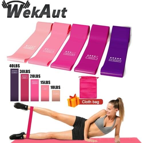 Yoga Elastic Resistance Bands Set Workout Equipment Indoor Training Fitness Gum Exercise Resistance Sport Rubber Loop Bands