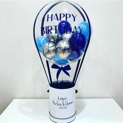 Balloon Gift Pack Set Packaging Box Birthday Valentine Baby Shower Graduation Anniversary Candy Party Diy Decoration Clear Ball