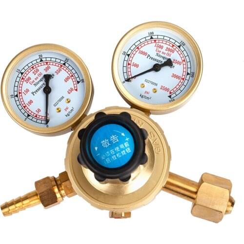 OBC-207 Nitrogen Gauge Pressure Reducing Valve Durable Anti-falling Nitrogen Regulator Nitrogen Energy-saving Pressure Reducer