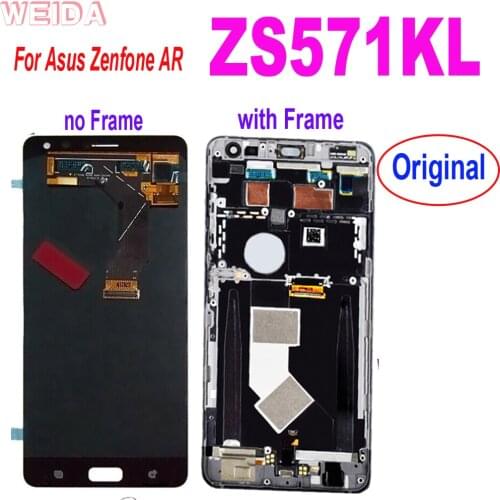 Original 5.7'' Display For ASUS Zenfone AR ZS571KL LCD Display Touch Screen Digitizer Assembly with Frame for ASUS ZS571KL LCD