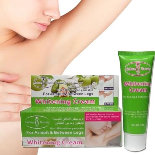 Underarm Whitening Cream Body Armpit Brightening Cream Refreshing Deodorant Cream Legs Knees Body Dark Skin Whitening Cream