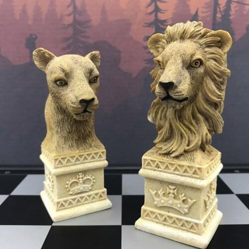 3D Animal Head Silicone Mould Gypsum Silicone Mold Lion Elephant Zebra Giraffe Candle Moulds