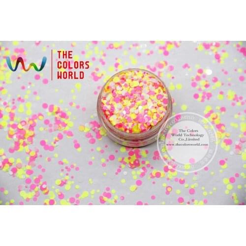 RI321-331 Mix size Mix Colors round dot shape for Nail Art and DIY supplies