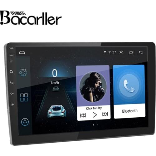 7/9/10.1 inch universal car head unit car stereo car radio with 1/2 din bluetooth wifi gsp navigation