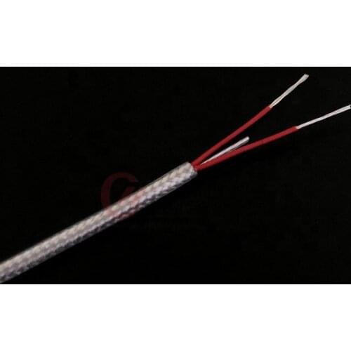 3*7*0.15mm RTD PT100 PTFE Silver-Plated 3-Core Thermocouple Compensation Wire