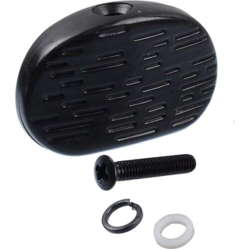 6Pcs Black Wood texture Guitar Tuning Pegs Tuners Machine Head replacement Button knob Handle Cap