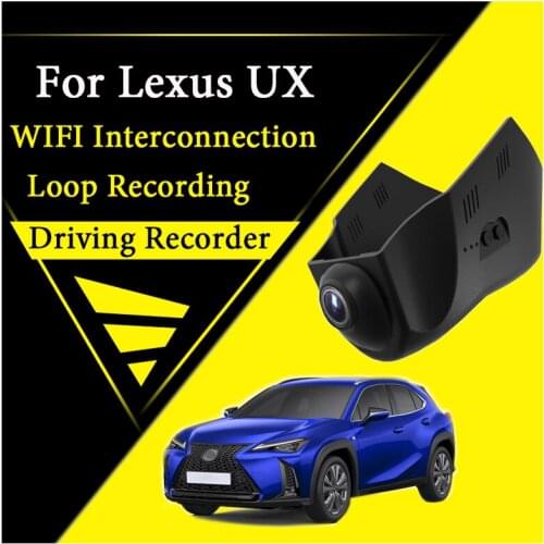 Car Road Record WiFi DVR Dash Camera Driving Video Recorder For Lexus LX For Lexus UX ZA10 2018~2020 Recording