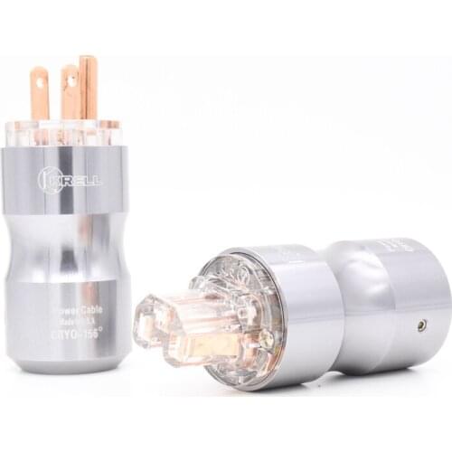 Free shipping pure copper AU Power Plug HIFI Power Cord Cable Plug IEC Plug