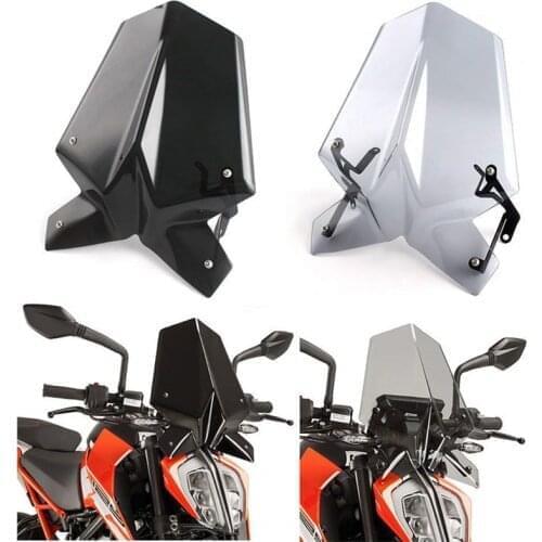 For KTM Duke 125 390 2017 2018 Duke125 Duke390 Duke390 Motorcycle Accessories Windshield Protection Board Sun Visor