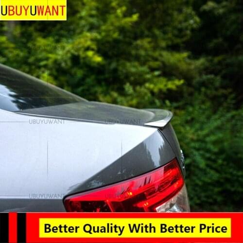 For Skoda OCTAVIA 2015-2019 High Quality ABS Plastic Unpainted Primer Color Exterior Tail Trunk Wing Rear Spoiler Decoration