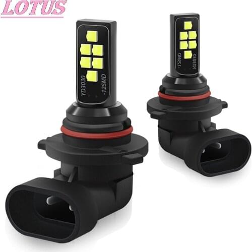 Hotsale 6000K White H4 H7 H8 H11 9005 9006 CSP LED Car Headlight Fog Light Bulbs 1PCS