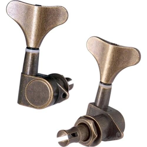 Acoustic Electric Guitar Parts Bass Guitar Tuner Machine Heads 2L3R Bronze
