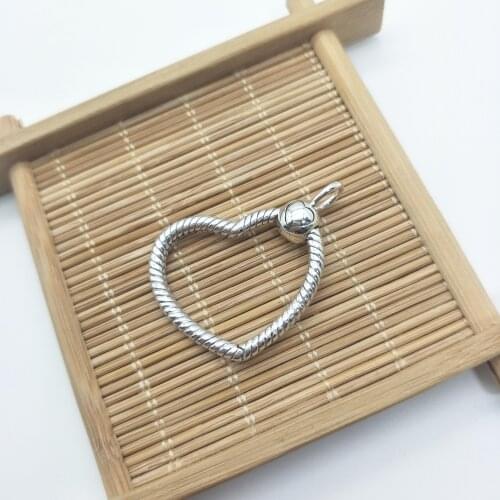 2021 Mothers Day 925 Silver Jewelry Moments Heart O Pendant