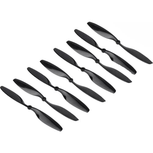 10x4.5 1045 Carbon Fiber Propeller Blade CW CCW Props for RC Camera Drone 10inch F450 F550 DIY RC Spare Parts Wing Fans