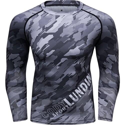 Mens Digital Sublimation Printed Sportswear Boxing Tshirt Jiu Jitsu Rash Guard