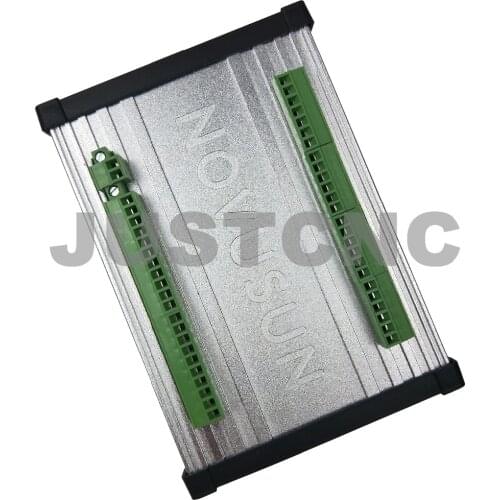 CNC Ethernet MACH3 interface board 6-axis control, 1MHz output with shielded aluminum housing