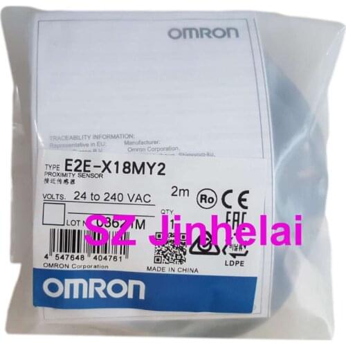 OMRON E2E-X18MY2 E2E-X18MY2-Z Authentic Original Proximity Switch Sensor 2M