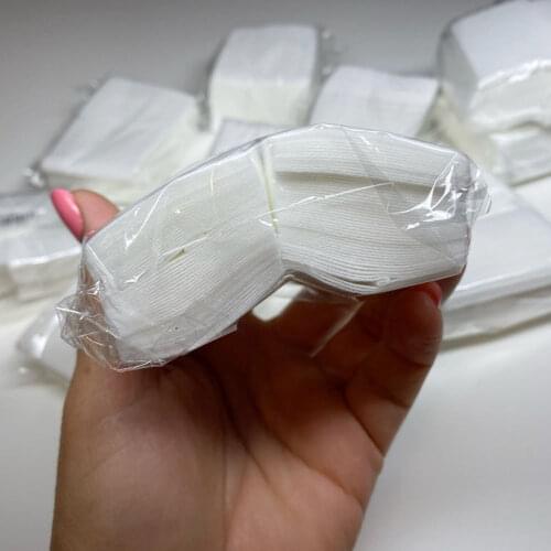 1Pack Nail Cotton Wipes Towel Gel Removal Lint-free Wraps Soak Off Clean Varnish Pads Napkins Nail Art Polish Remover Wipes Tr59