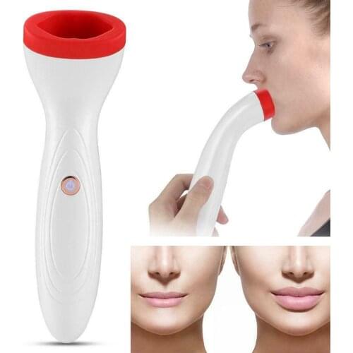 Silicone Lip Plumper Device Automatic Lip Plumper Electric Plumping Device Beauty Tool Fuller Bigger Thicker Lips for Women