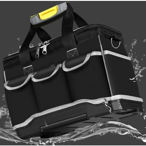 Electrician Special Tool Bag Multi-Function Repair Canvas Bag Large Thick Storage Bag Small Waist Bag Hardware