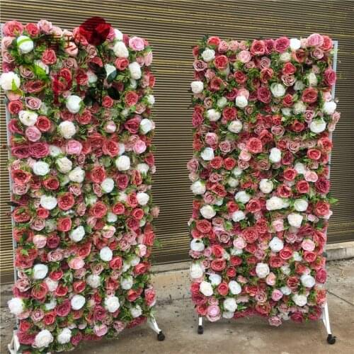 SPR artificial flower wall wedding backdrop for high quality floral backdrop flower wall wedding
