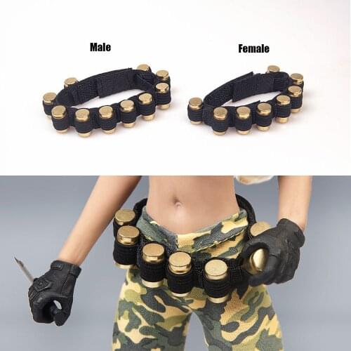 TYM123 1/6 Soldier Tactical Heavy Elastic Belt Costume Set Fit 12'' Male Action Figure Body Accessories DIY