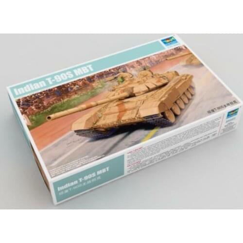 Trumpeter 05561 1/35 Indian T-90S MBT assembly model