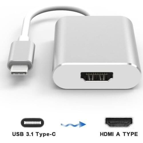USB-C to HDMI Adapter to 1080P/60Hz For Macbook/Chromebook Pixel USB-C Laptops