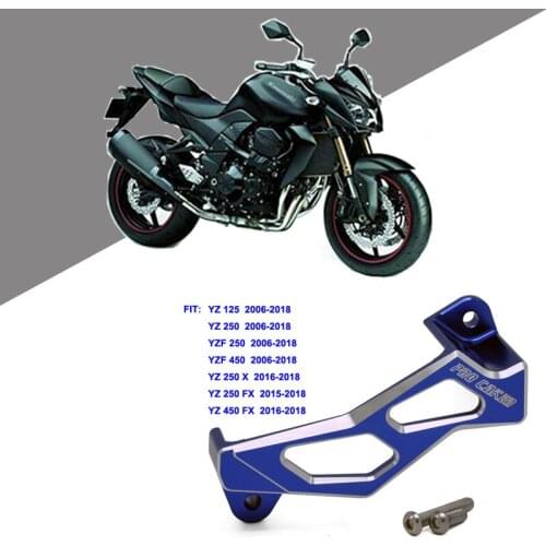 For Yamaha CNC Rear Brake Caliper Guard Protector Cover YZ 125 250 250X 250FX 450FX YZF 250 450 WR 250F 250R Accessories