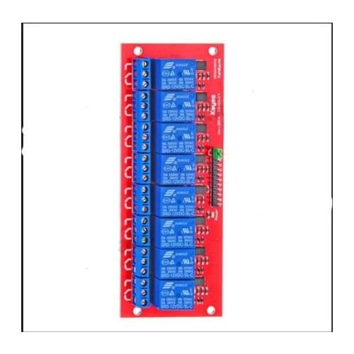 12V 8 Channel Relay Module PIC AVR DSP ARM