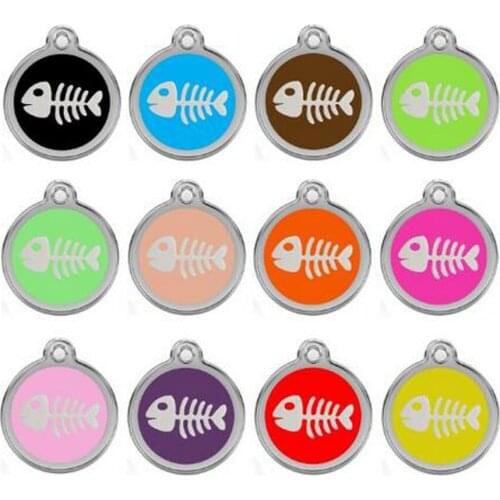 30mm Zinc Alloy Pet Tags,Mix Color Dog Name Tags,DHL Free Shipping,600pcs/lot Hot sale Pet Id Tags!Fish Shape Dog Car Pendasnt