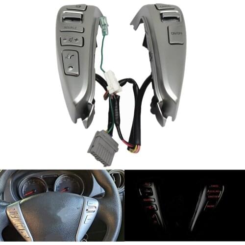 Car Steering Wheel Cruise Control Bluetooth Switch 25550-3DA6A 255503DA6A For Nissan Sentra Sylphy Versa Note LIVINA TIIDA