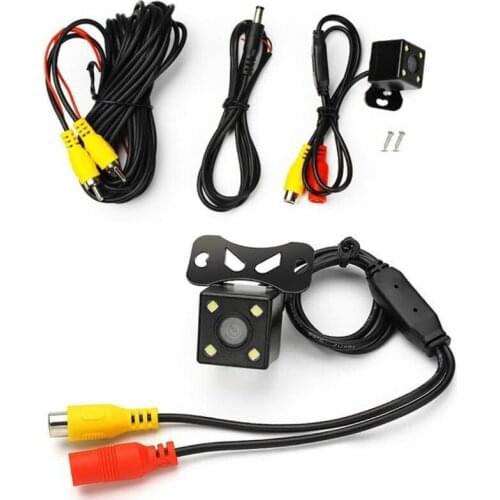 Wireless Universal Waterproof Rear View Camera with 4 LED Car Back Reverse Camera RCA Night Vision