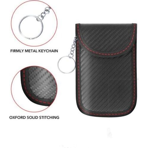 Car Key Signal Blocker Case Faraday Cage Fob Pouch Keyless RFID Blocking Bag for subaru Legacy impreza forester xv trezia BRZ