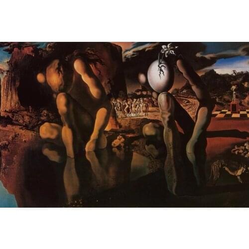 Home Decor Salvador Dali Metamorphosis --Silk Art Poster Wall Sicker Decoration Gift