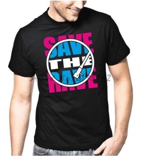 Save the Rave | Techno | Electronic Music | Trance | DJ | Club T-Shirt mens top tees cotton men tshirt euro size